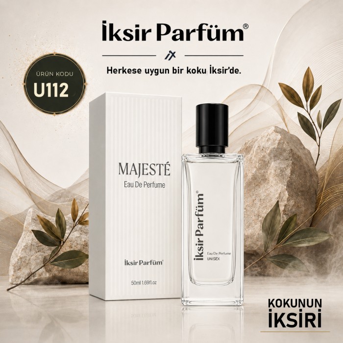 U112 Unisex Parfüm EDP 50 ml - Narenciye Deri