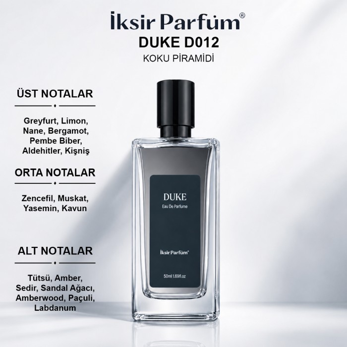 D012 Erkek Parfüm EDP 50 ml - Odunsu Aromatik