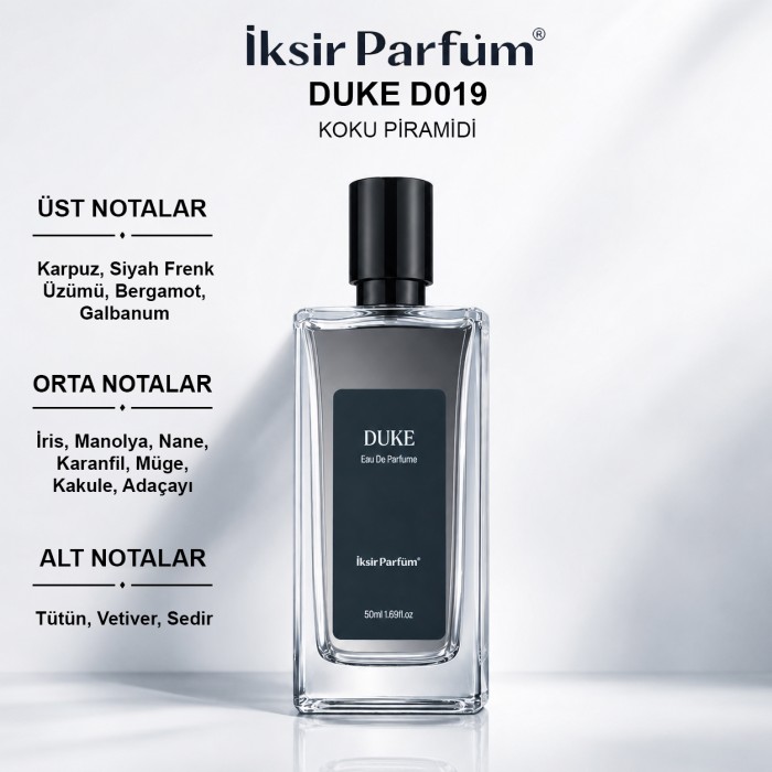 D019 Erkek Parfüm EDP 50 ml - Meyveli Aromatik