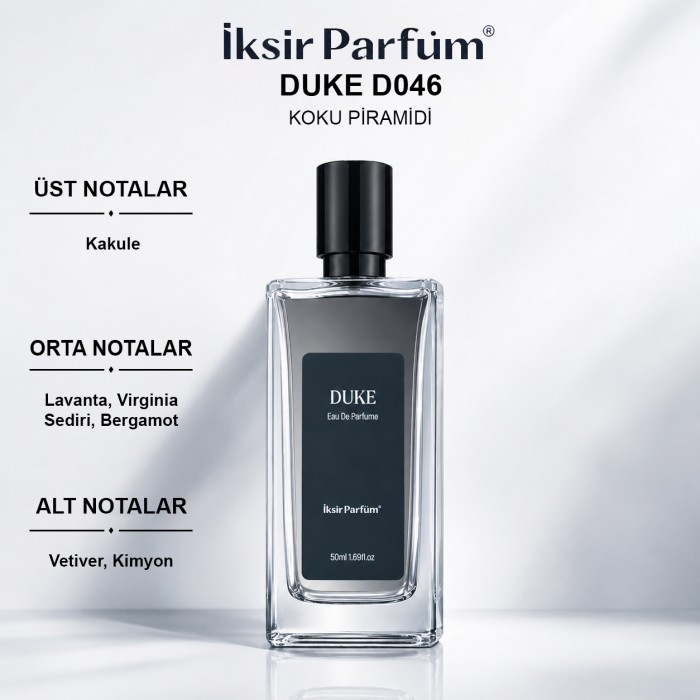 D046 Erkek Parfüm EDP 50 ml - Kakuleli Odunsu