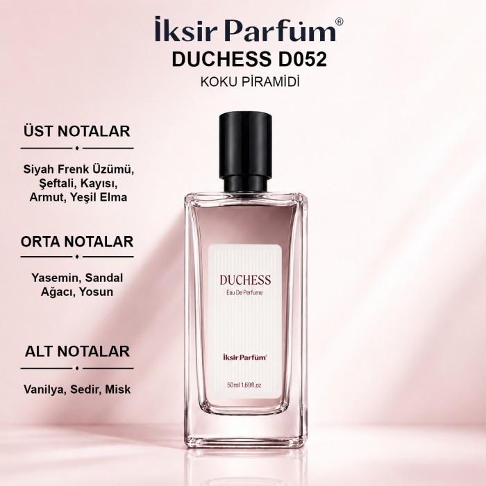 D052 Kadın Parfüm EDP 50 ml - Meyveli Vanilyalı