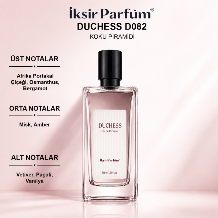 D082 Kadın Parfüm EDP 50 ml - Miskli Şipre