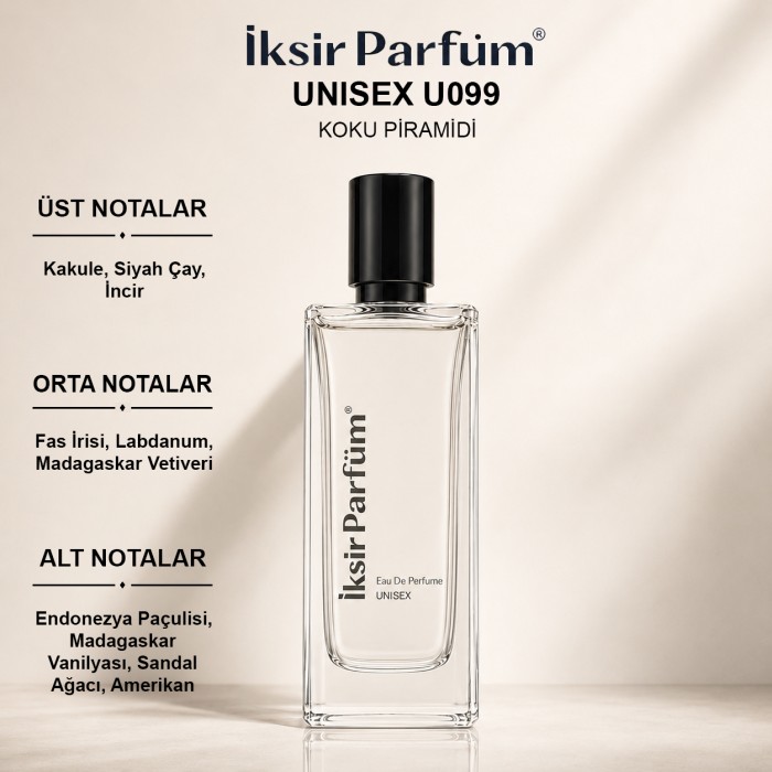 U099 Unisex Parfüm EDP 50 ml - Çaylı İncir